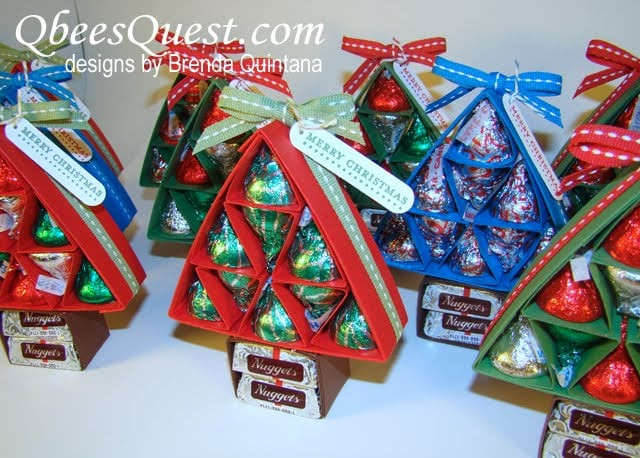 Best ideas about Group Christmas Gift Ideas
. Save or Pin Hershey Kiss Christmas Tree DIY Group Gifts Now.