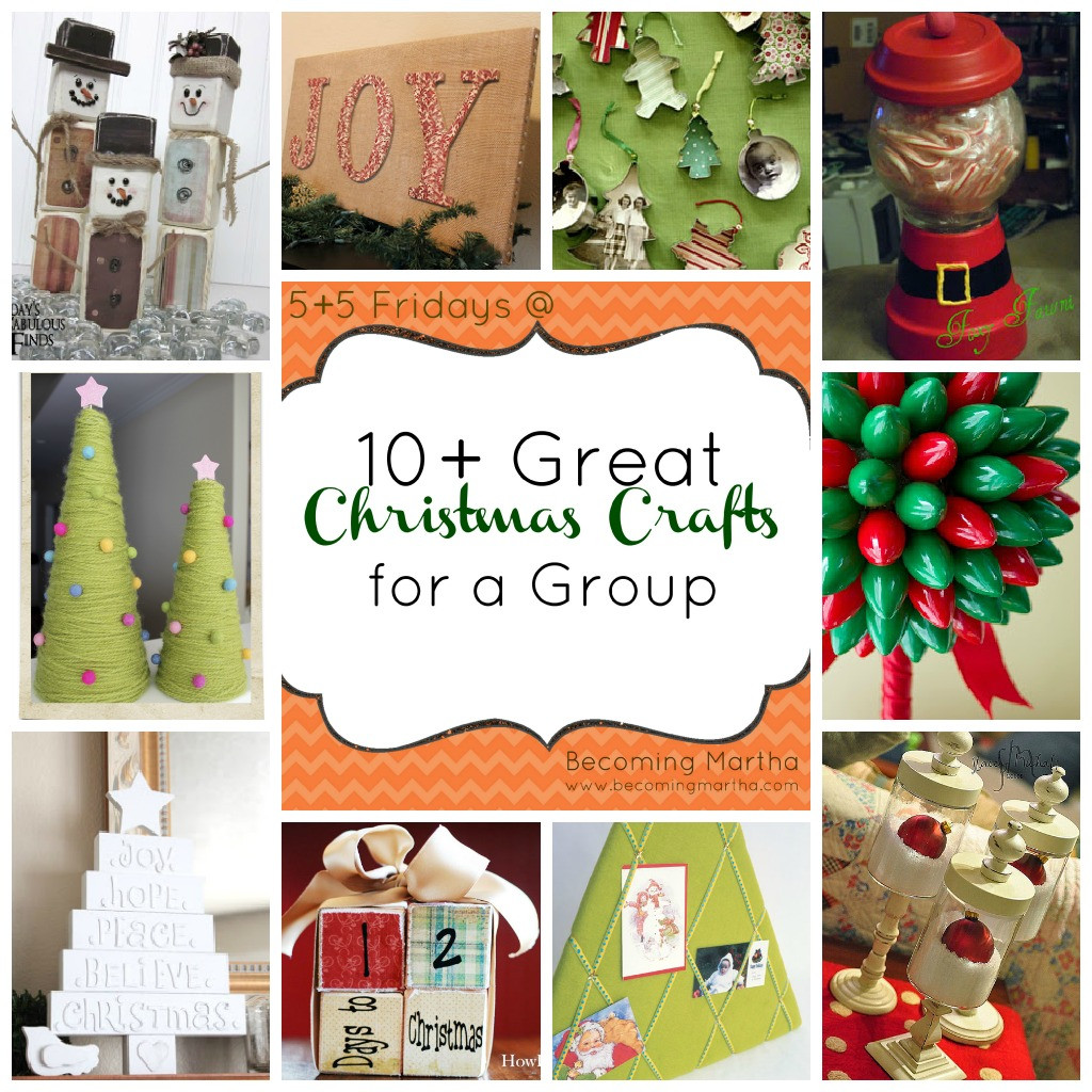 Best ideas about Group Craft Ideas For Adults
. Save or Pin 10 Great Group Christmas Crafts Now.