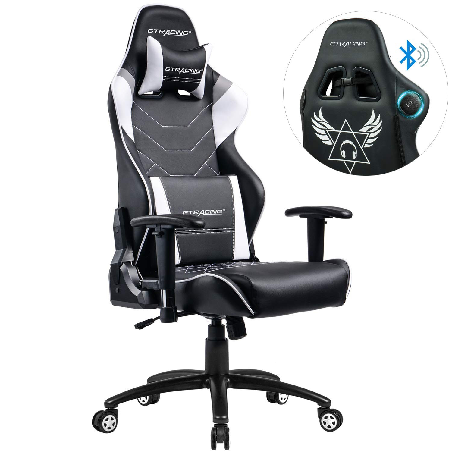 Best ideas about Gtracing Gaming Chair
. Save or Pin GTRACING Music Gaming Chair with Bluetooth Speaker Now.