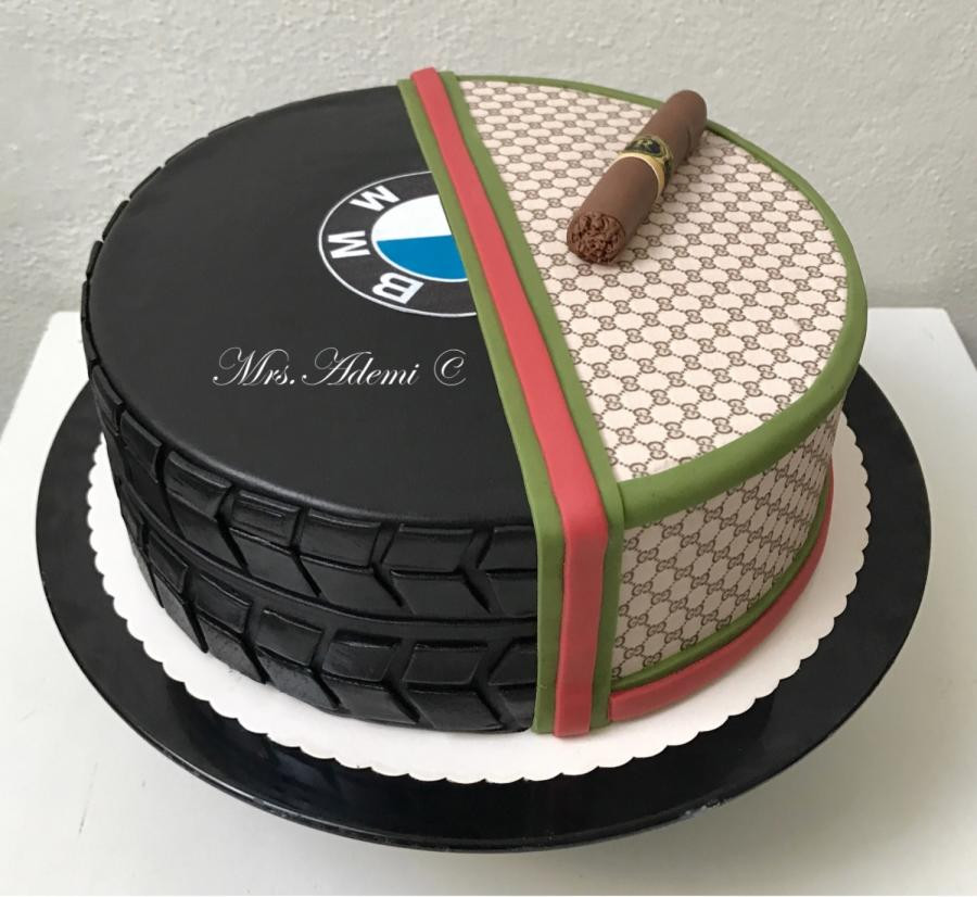 Best ideas about Gucci Birthday Cake
. Save or Pin Gucci meets BMW cake by fromGHETTOtoCakes CakesDecor Now.