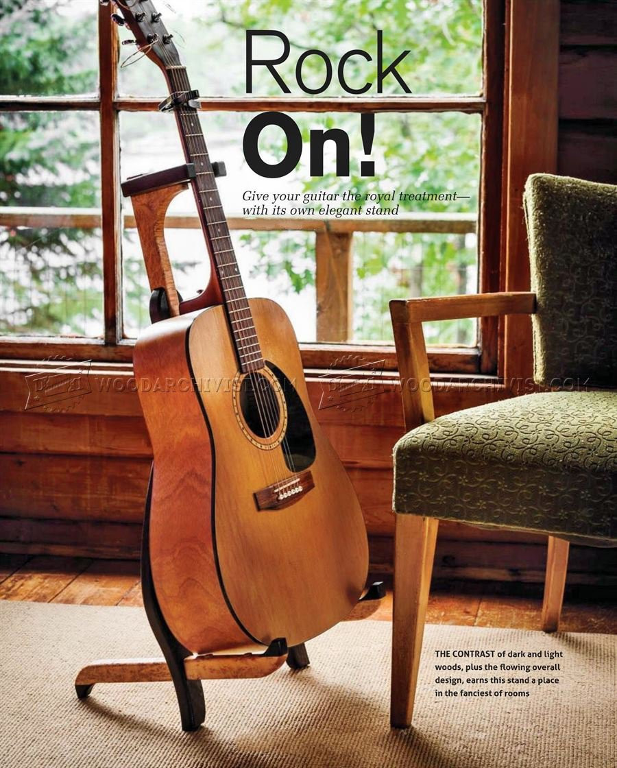 Best ideas about Guitar Stand DIY
. Save or Pin DIY Guitar Stand • WoodArchivist Now.