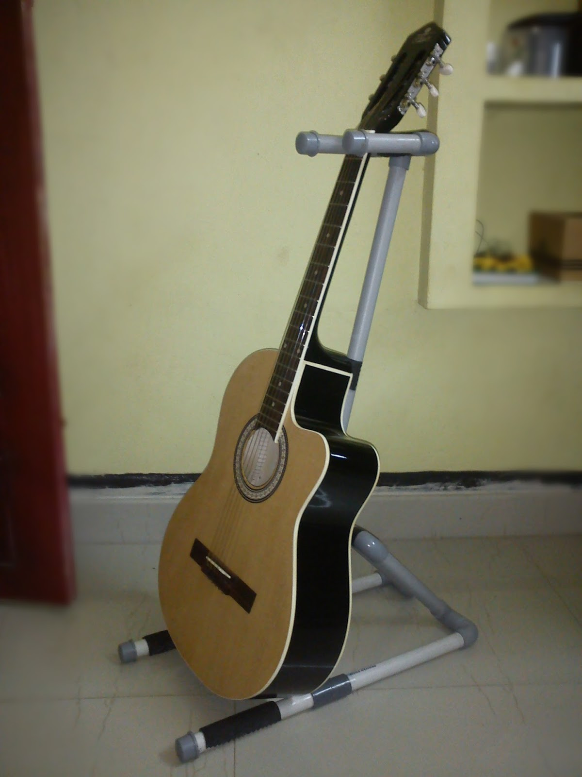 Best ideas about Guitar Stand DIY
. Save or Pin Makers DIY Make Your Own P V C Guitar Stand Now.