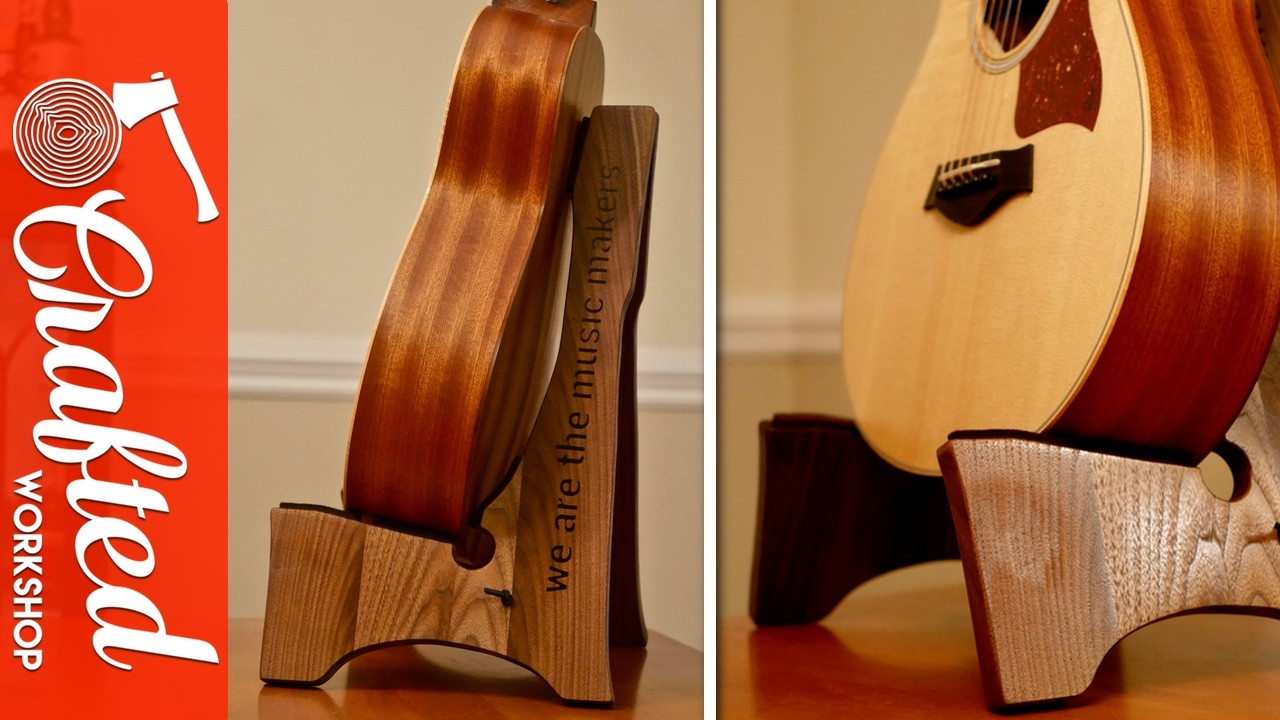 Best ideas about Guitar Stand DIY
. Save or Pin DIY Guitar Stand Free Template Now.
