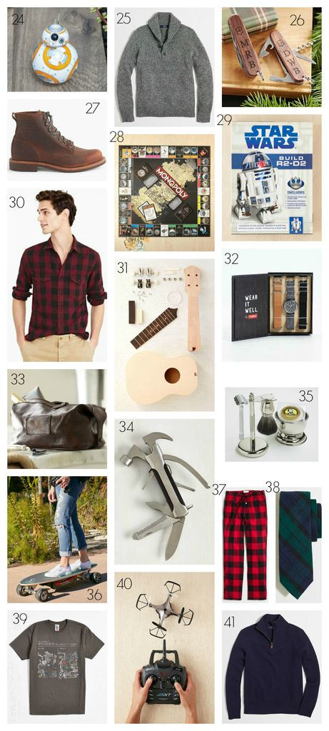 Best ideas about Guy Gift Ideas
. Save or Pin Christmas Gift Ideas for Men Now.