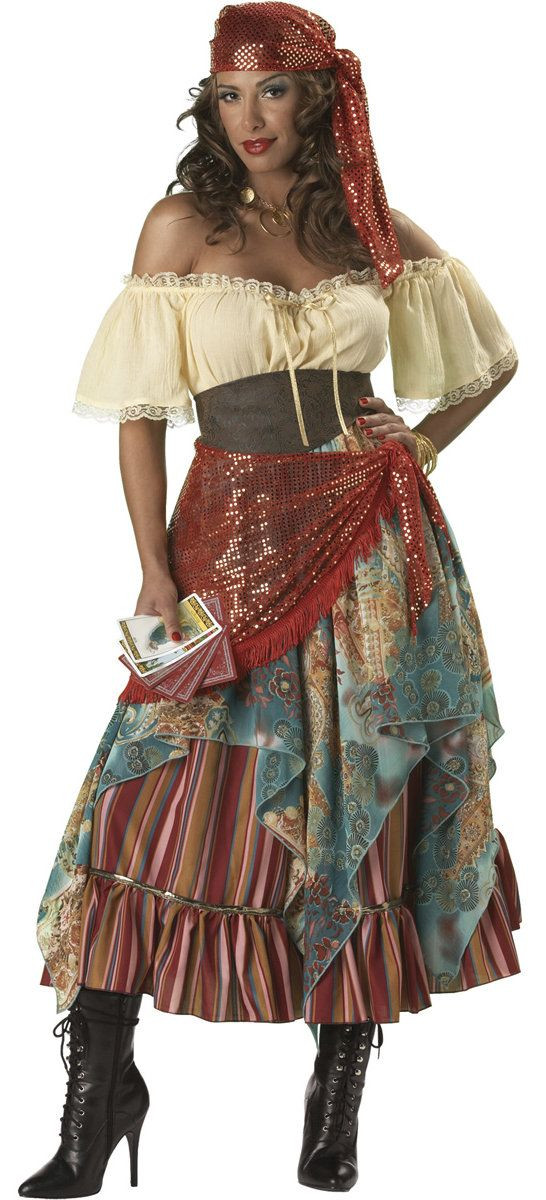 Best ideas about Gypsy Halloween Costume DIY
. Save or Pin Fortune Teller Gypsy Costume Now.