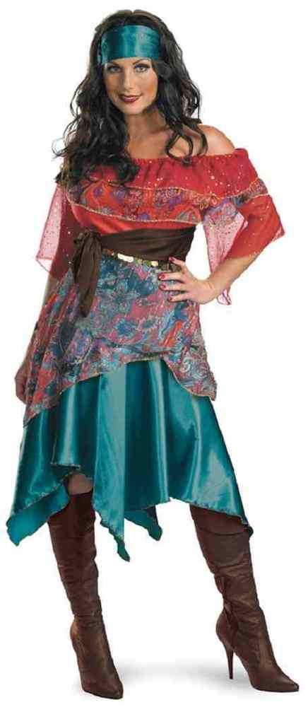 Best ideas about Gypsy Halloween Costume DIY
. Save or Pin Bohemian Babe Gypsy Pirate Fortune Teller Fancy Dress Now.