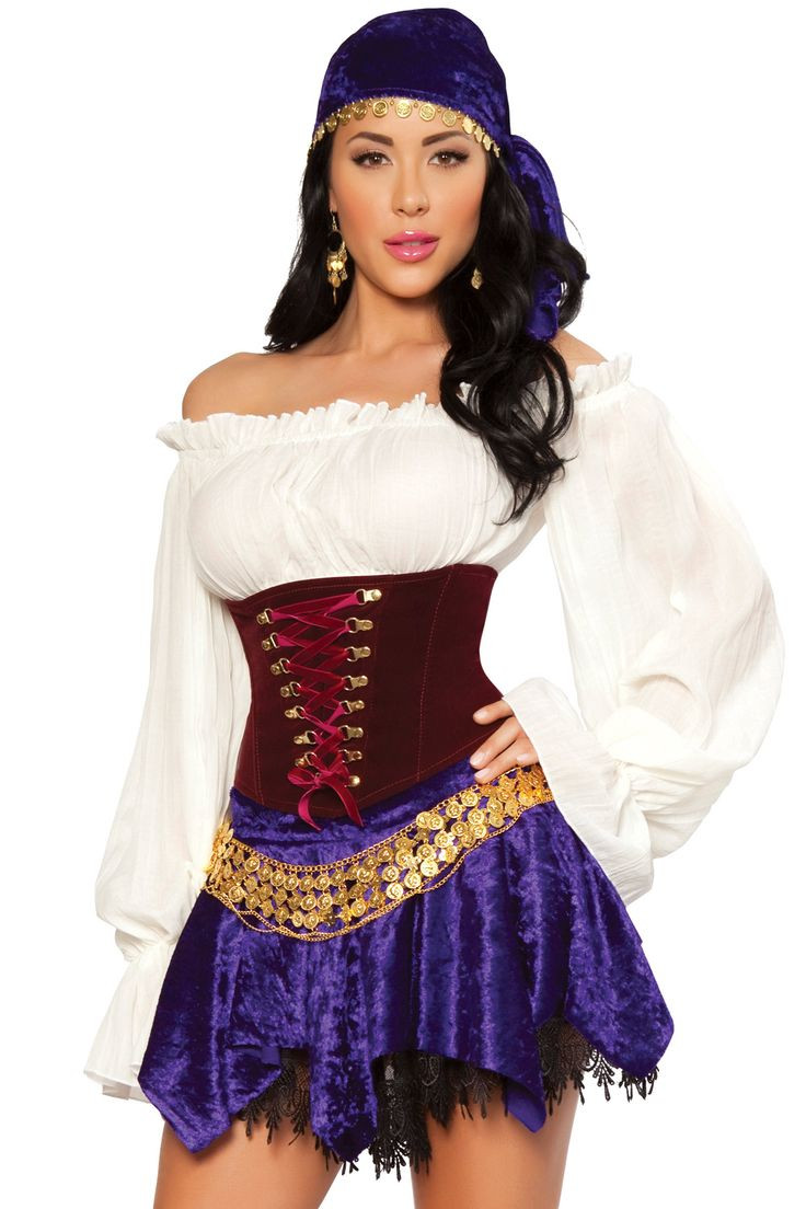 Best ideas about Gypsy Halloween Costume DIY
. Save or Pin trashy lingerie gypsy costume Now.