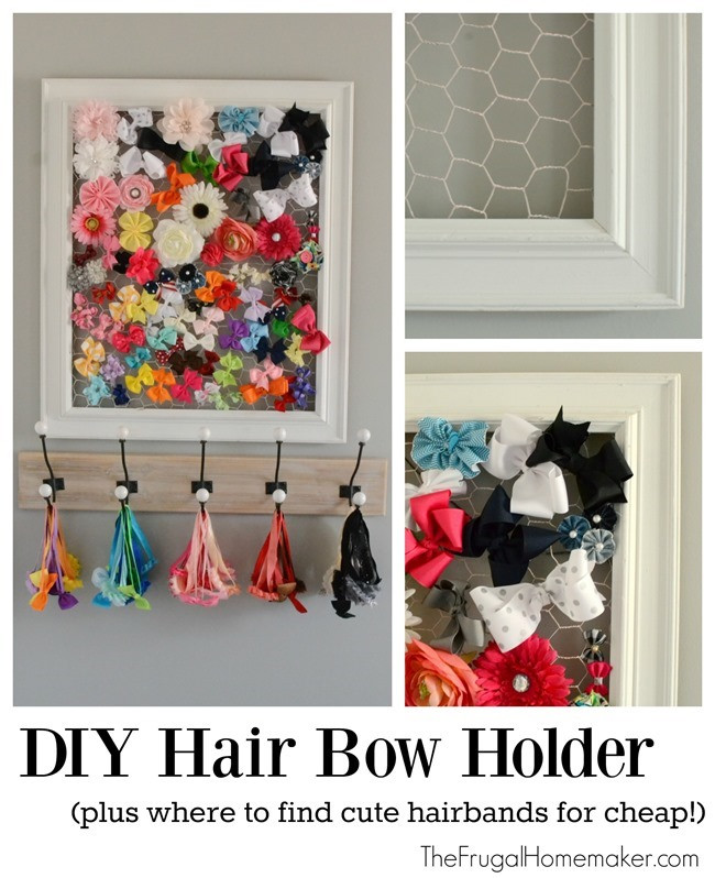 Best ideas about Hair Bow Organizer DIY
. Save or Pin DIY Hair Bow Holder plus where to find cute hairbands for Now.