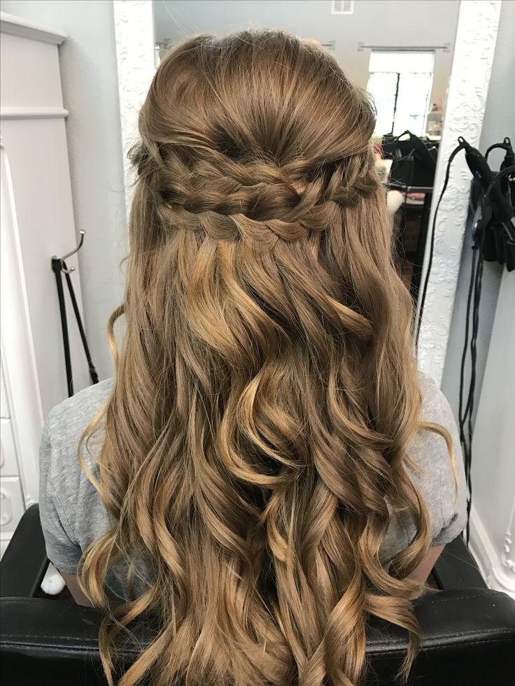 Best ideas about Hair Down Prom Hairstyles
. Save or Pin Best 25 Braided half up ideas on Pinterest Now.