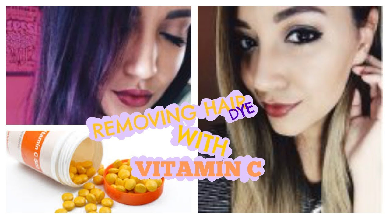 Best ideas about Hair Dye Remover DIY
. Save or Pin DIY HAIR DYE REMOVAL WITH VITAMIN C PURPLE HAIR EDITION Now.