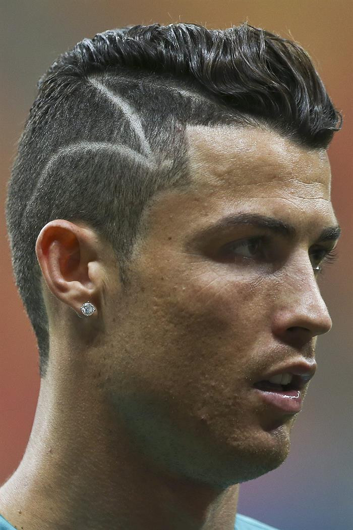 Best ideas about Haircuts Designs For Boys
. Save or Pin Cristiano Ronaldo New Haircut 2014 World Cup with Shaved Lines Now.