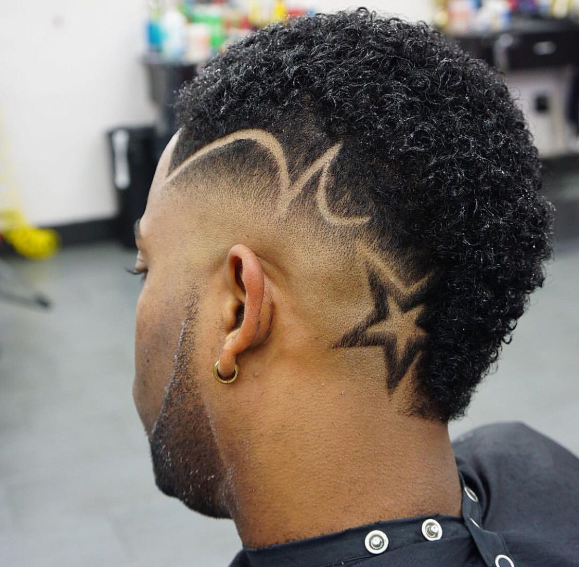 Best ideas about Haircuts Designs For Boys
. Save or Pin Design cut Star Design haircuts barbering Now.