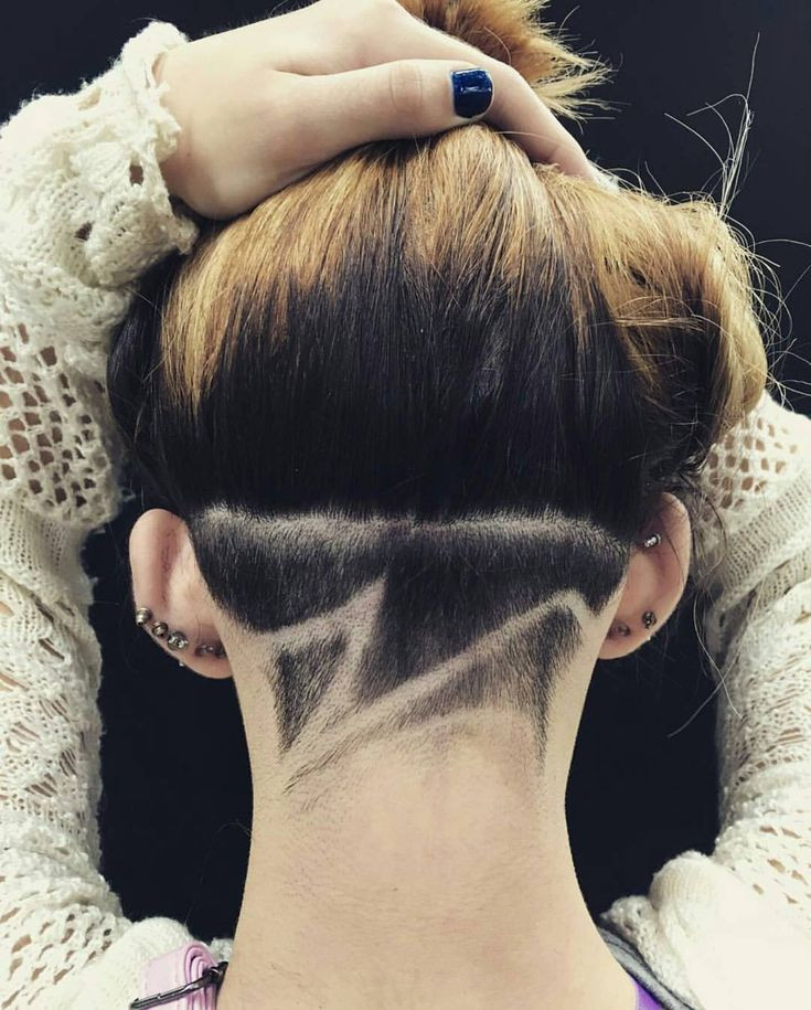 Best ideas about Haircuts Designs For Girls
. Save or Pin Cool undercut wave pattern for women Now.