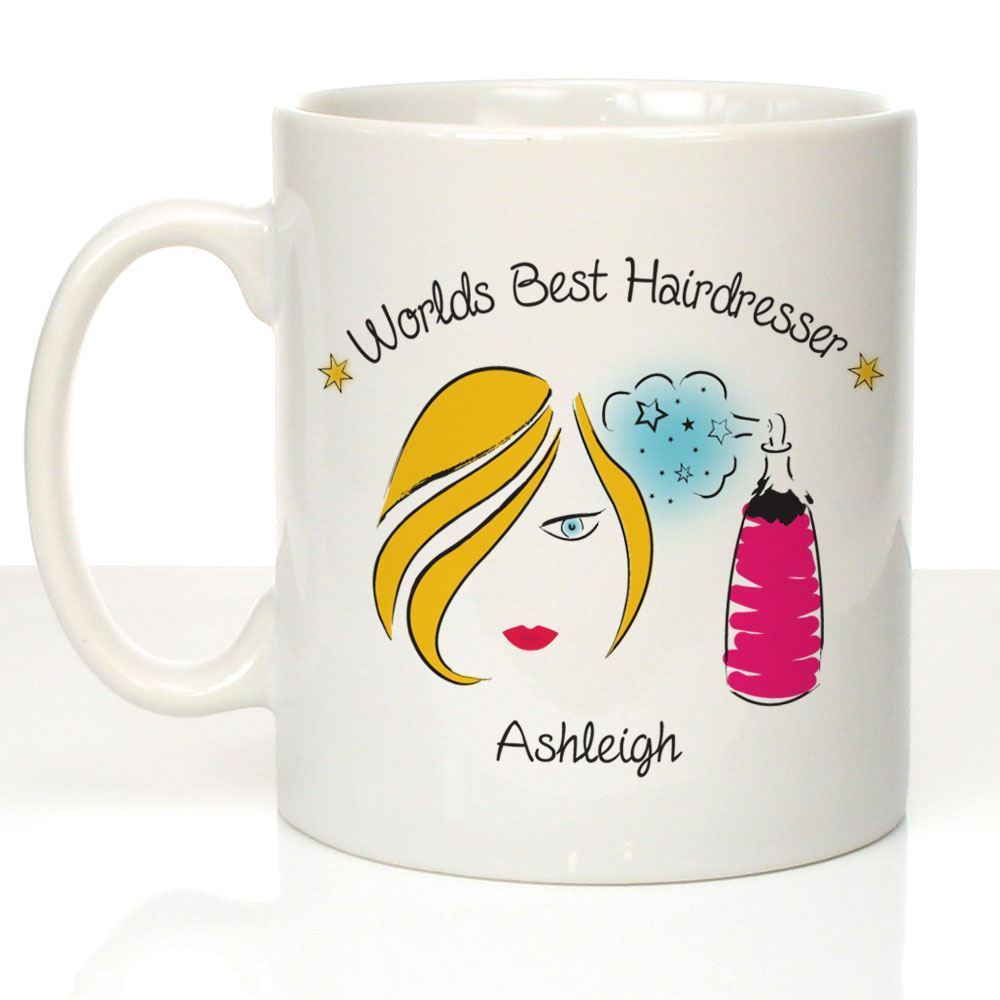 Best ideas about Hairdresser Gift Ideas
. Save or Pin Personalised Worlds Best Hairdresser Mug Number 1 Hair Now.