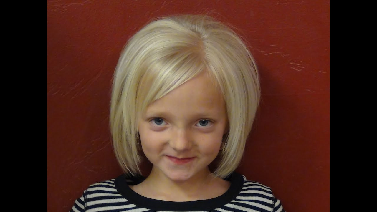 Best ideas about Hairstyle Cutting For Girl
. Save or Pin Cut Short HairStyles into Little Girl s Hair Tutorial Now.