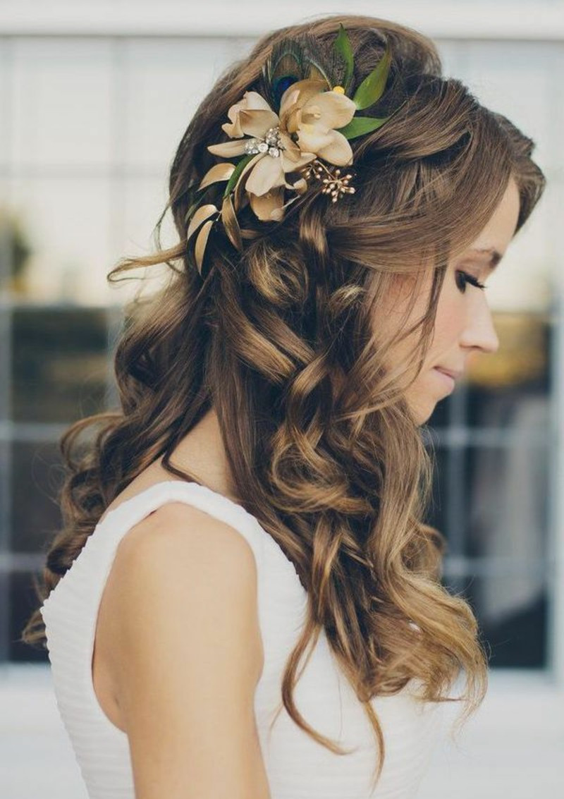 Best ideas about Hairstyle For Wedding
. Save or Pin Bridal Hairstyles Open Semi open Pinned Up 100 Now.
