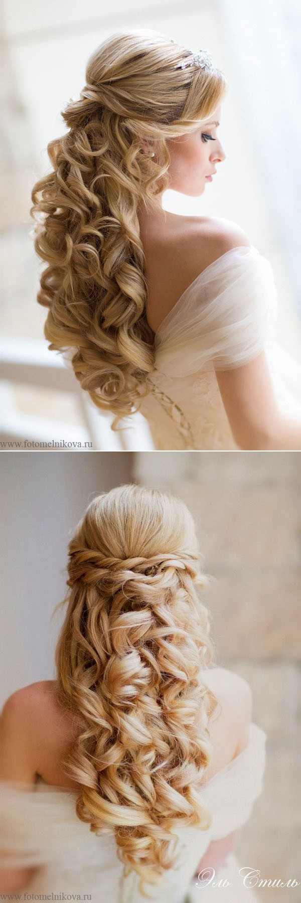 Best ideas about Hairstyle For Wedding
. Save or Pin 20 Awesome Half Up Half Down Wedding Hairstyle Ideas Now.