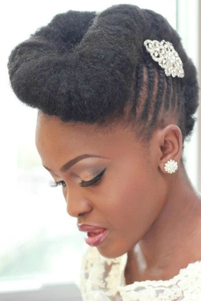 Best ideas about Hairstyle Natural Hair
. Save or Pin 7 Wedding Styles for Natural Hair Brides to Be Now.