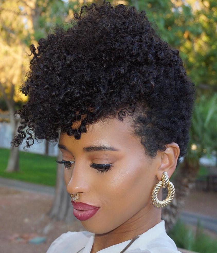 Best ideas about Hairstyle Natural Hair
. Save or Pin 40 Cute Tapered Natural Hairstyles for Afro Hair Now.
