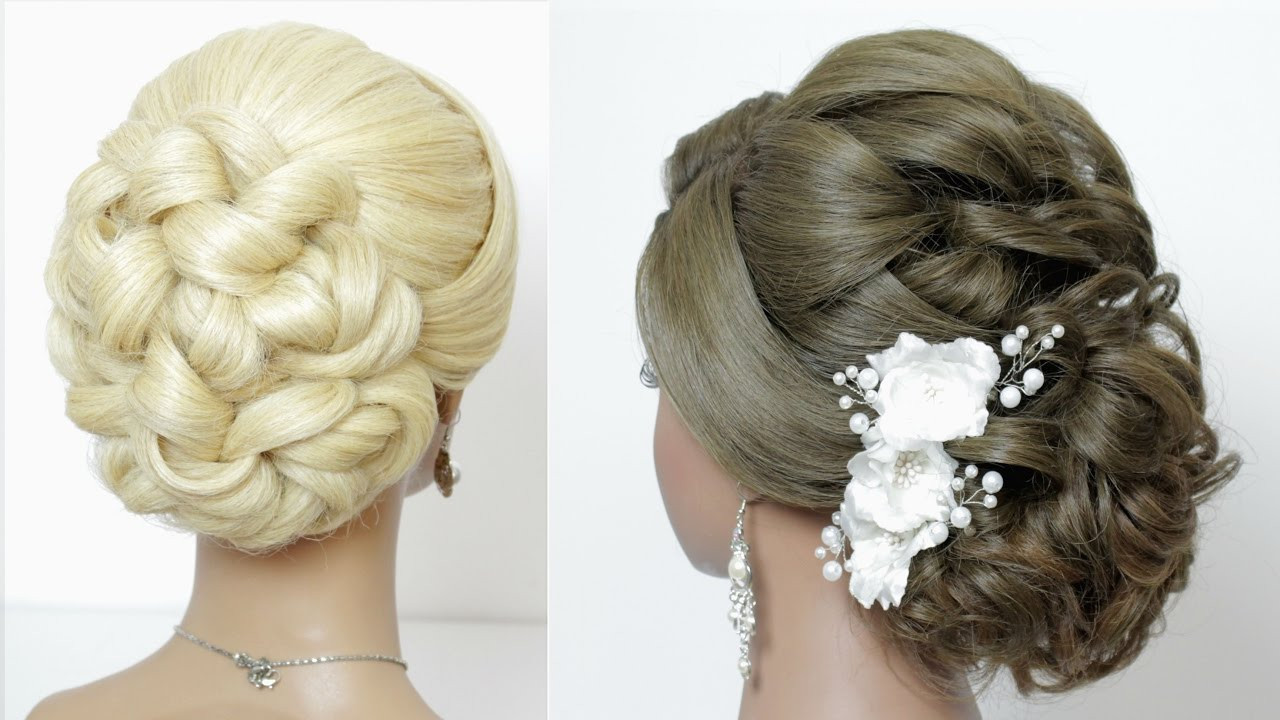 Best ideas about Hairstyle Updo Tutorial
. Save or Pin 2 wedding hairstyles for long hair tutorial Bridal updos Now.