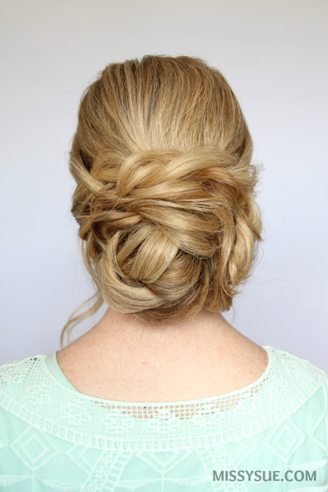 Best ideas about Hairstyle Updo Tutorial
. Save or Pin Braid and Low Bun Updo Now.