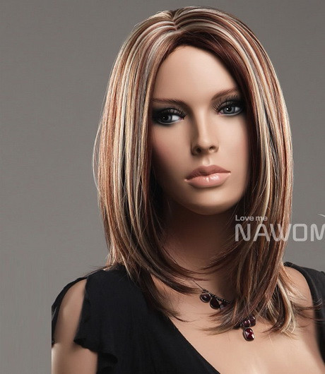 Best ideas about Hairstyle With Color
. Save or Pin Medium haircuts and color Now.