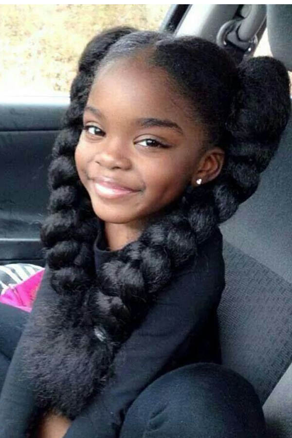 Best ideas about Hairstyles For Black Kids With Short Hair
. Save or Pin Cute Afro Hairstyles For Black Girls Now.