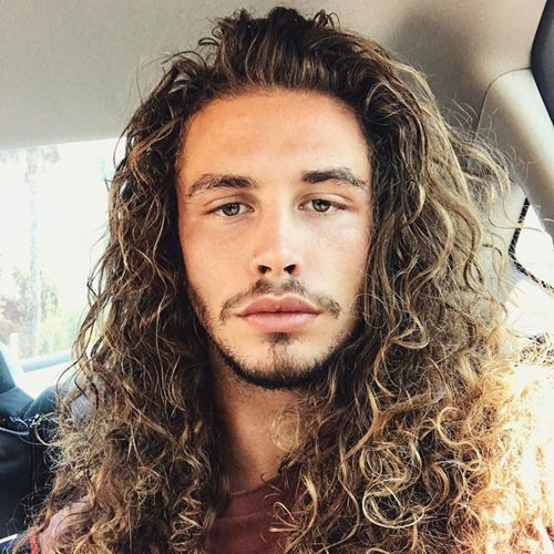 Best ideas about Hairstyles For Long Hair Guy
. Save or Pin 50 Best Curly Hairstyles Haircuts For Men 2019 Guide Now.