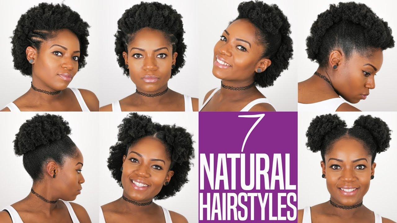 Best ideas about Hairstyles For Medium Natural Hair
. Save or Pin 7 NATURAL HAIRSTYLES For Short to Medium Length Natural Now.