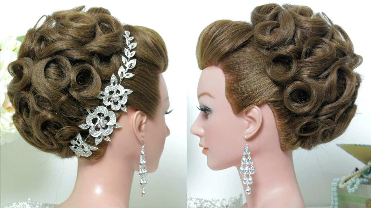 Best ideas about Hairstyles For Weddings
. Save or Pin Bridal hairstyle Wedding updo for long hair tutorial Now.