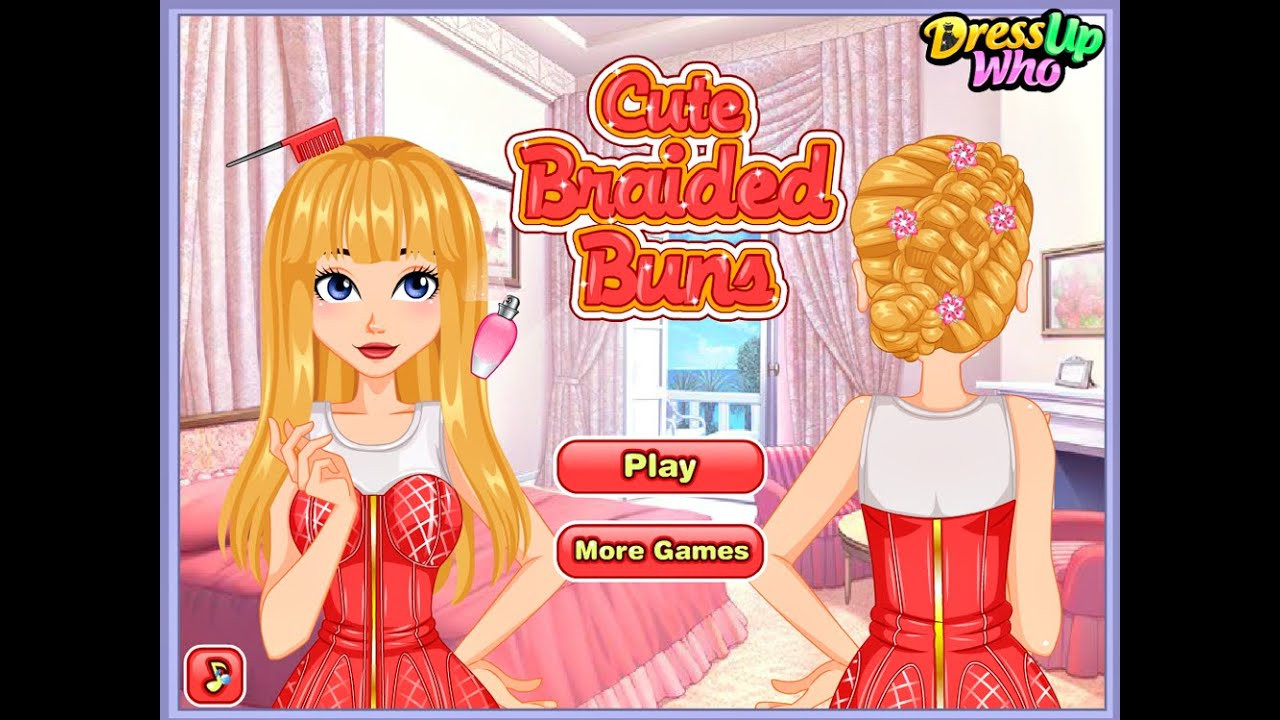 Best ideas about Hairstyles Game For Girls
. Save or Pin Cute Braided Buns Fun line Hairstyle Games for Girls Now.