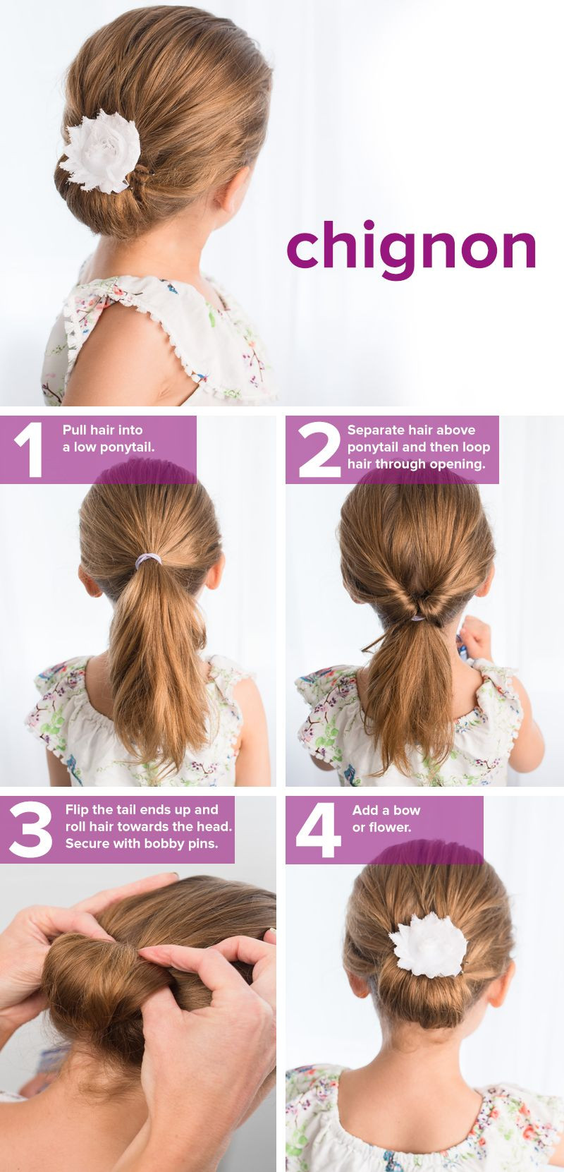 Best ideas about Hairstyles That Kids Can Do
. Save or Pin 5 fast easy cute hairstyles for girls Now.