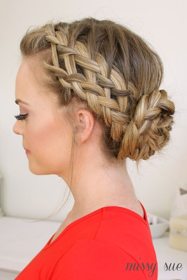 Best ideas about Hairstyles Updo
. Save or Pin 20 Pretty Braided Updo Hairstyles PoPular Haircuts Now.