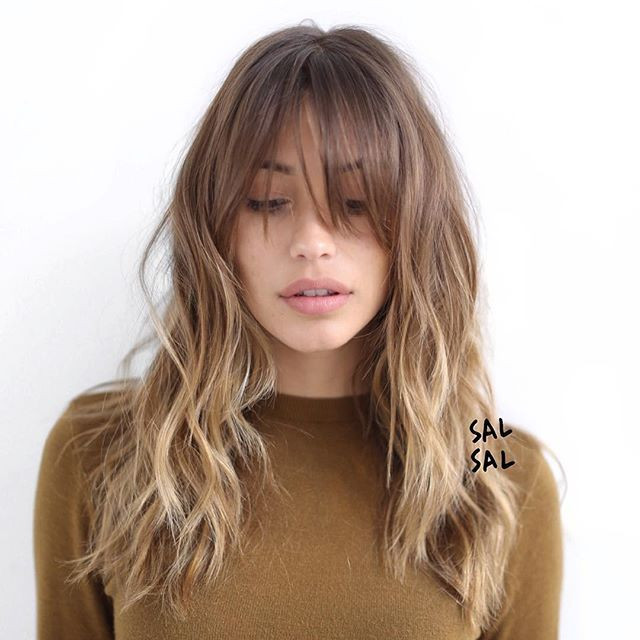 Best ideas about Hairstyles With Long Bangs
. Save or Pin 20 Fabulous Long Layered Haircuts With Bangs Pretty Designs Now.