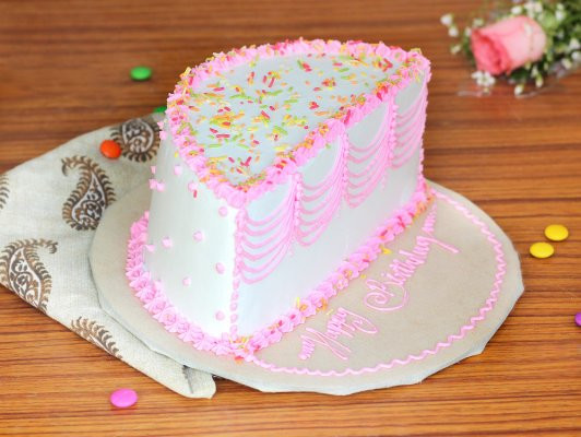 Best ideas about Half Birthday Cake
. Save or Pin Half Birthday Theme Cream Half Birthday Cake Cake Bakingo Now.
