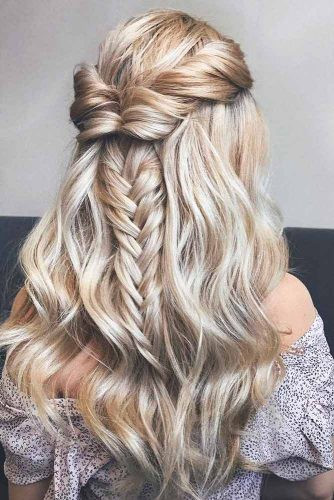 Best ideas about Half Up Hairstyles For Prom
. Save or Pin 68 Stunning Prom Hairstyles For Long Hair For 2019 Now.