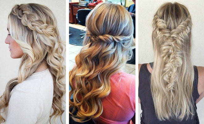 Best ideas about Half Up Half Down Hairstyle For Prom
. Save or Pin 26 Stunning Half Up Half Down Hairstyles Now.