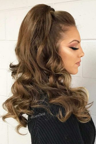 Best ideas about Half Up Half Down Hairstyle For Prom
. Save or Pin Try 42 Half Up Half Down Prom Hairstyles Now.