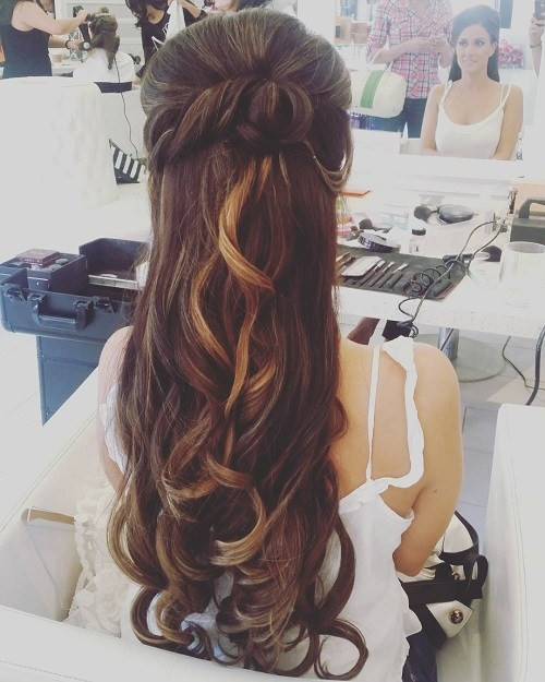 Best ideas about Half Up Half Down Wedding Hairstyles For Medium Length Hair
. Save or Pin Half Up Half Down Wedding Hairstyles – 50 Stylish Ideas Now.