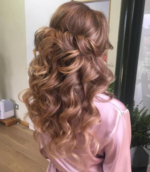 Best ideas about Half Updo Hairstyles
. Save or Pin 50 Half Up Half Down Hairstyles for Everyday and Party Looks Now.