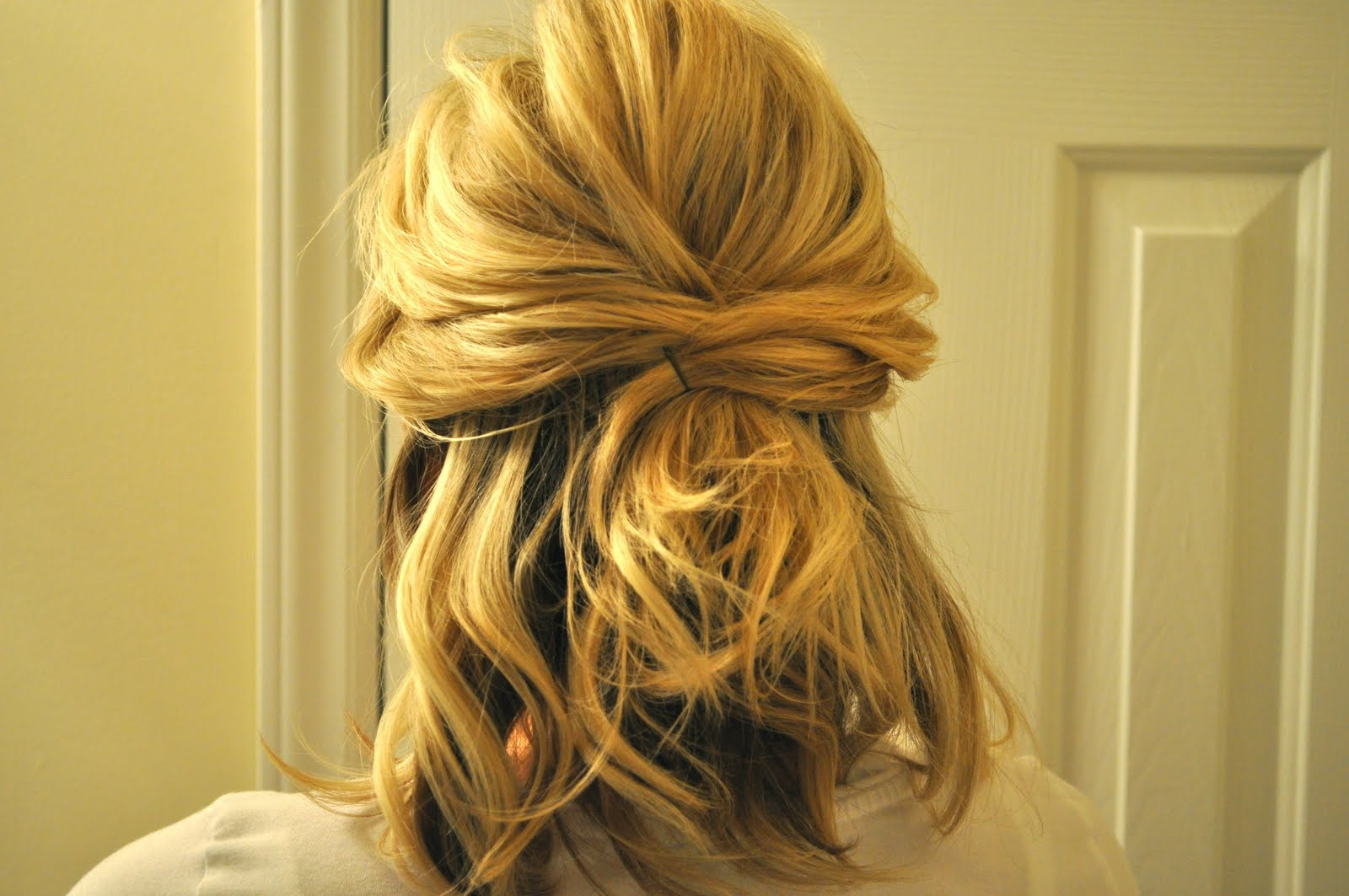 Best ideas about Half Updo Hairstyles
. Save or Pin Half Up to Full Updo – The Small Things Blog Now.