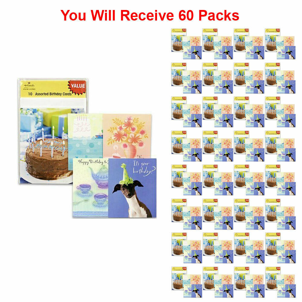 Best ideas about Hallmark Birthday Wish
. Save or Pin Pack of 60 Hallmark Assorted Happy Birthday Greeting Now.