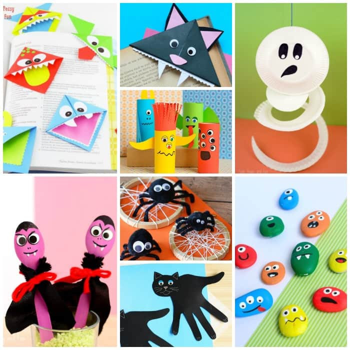 Best ideas about Halloween Art And Craft Ideas
. Save or Pin 25 Halloween Crafts for Kids Art and Craft Tutorials Now.