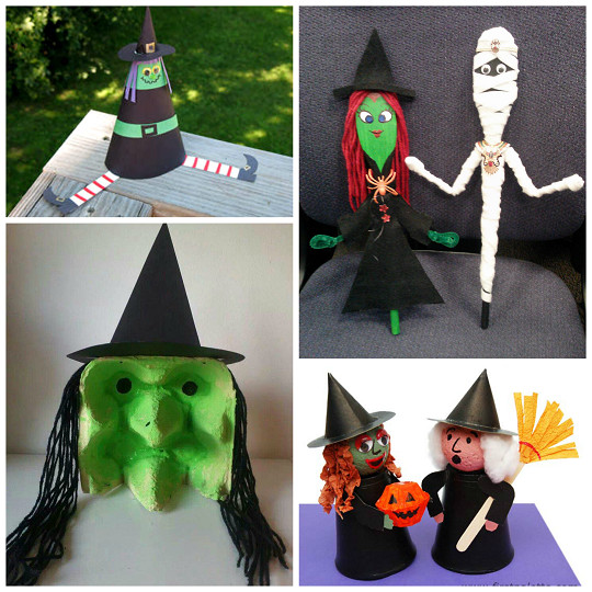Best ideas about Halloween Arts And Craft Ideas
. Save or Pin Witch Crafts for Kids to Make this Halloween Crafty Morning Now.