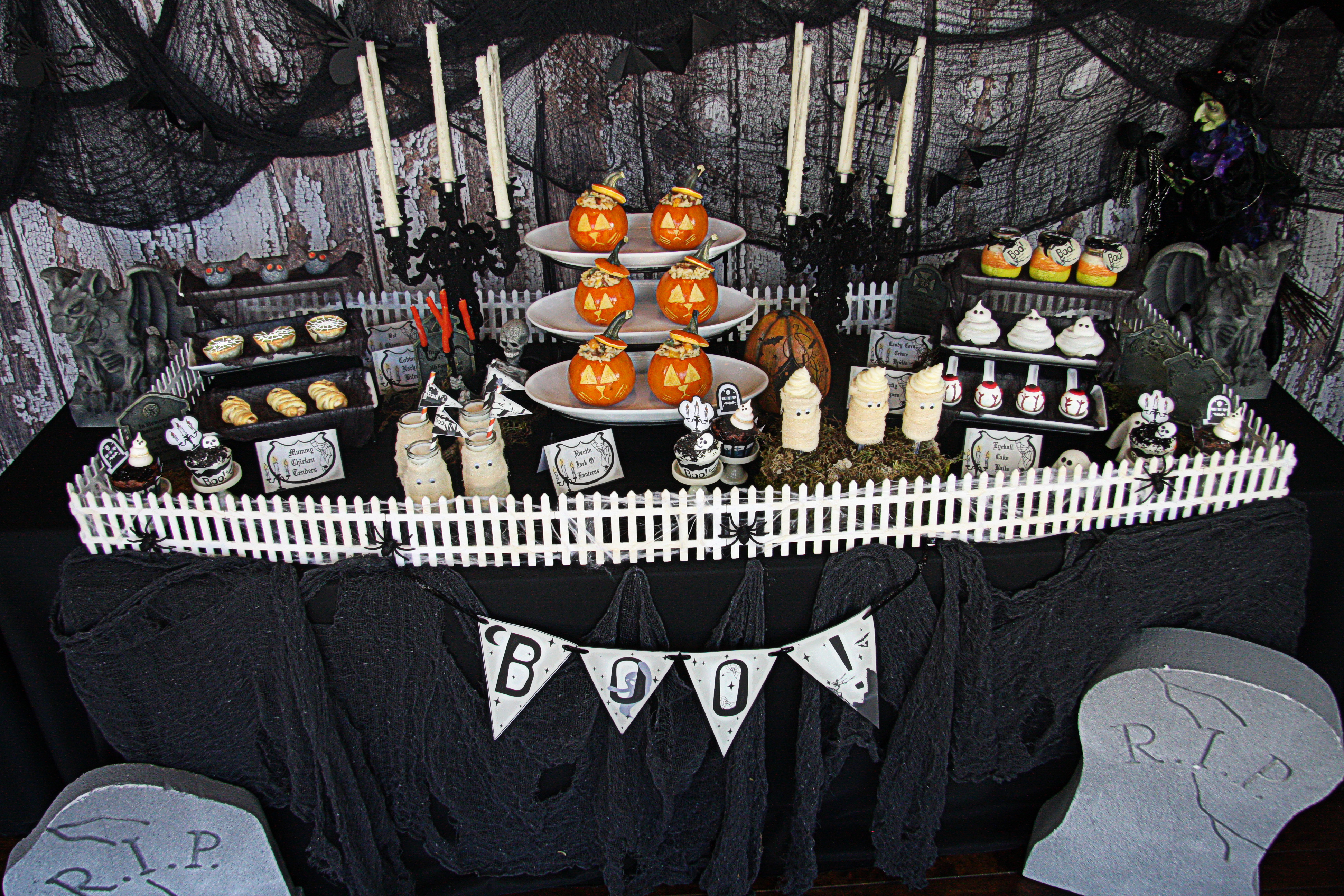 Best ideas about Halloween Birthday Decorations
. Save or Pin Garlic and Herb Cheese Ball Halloween Bats The Hopeless Now.