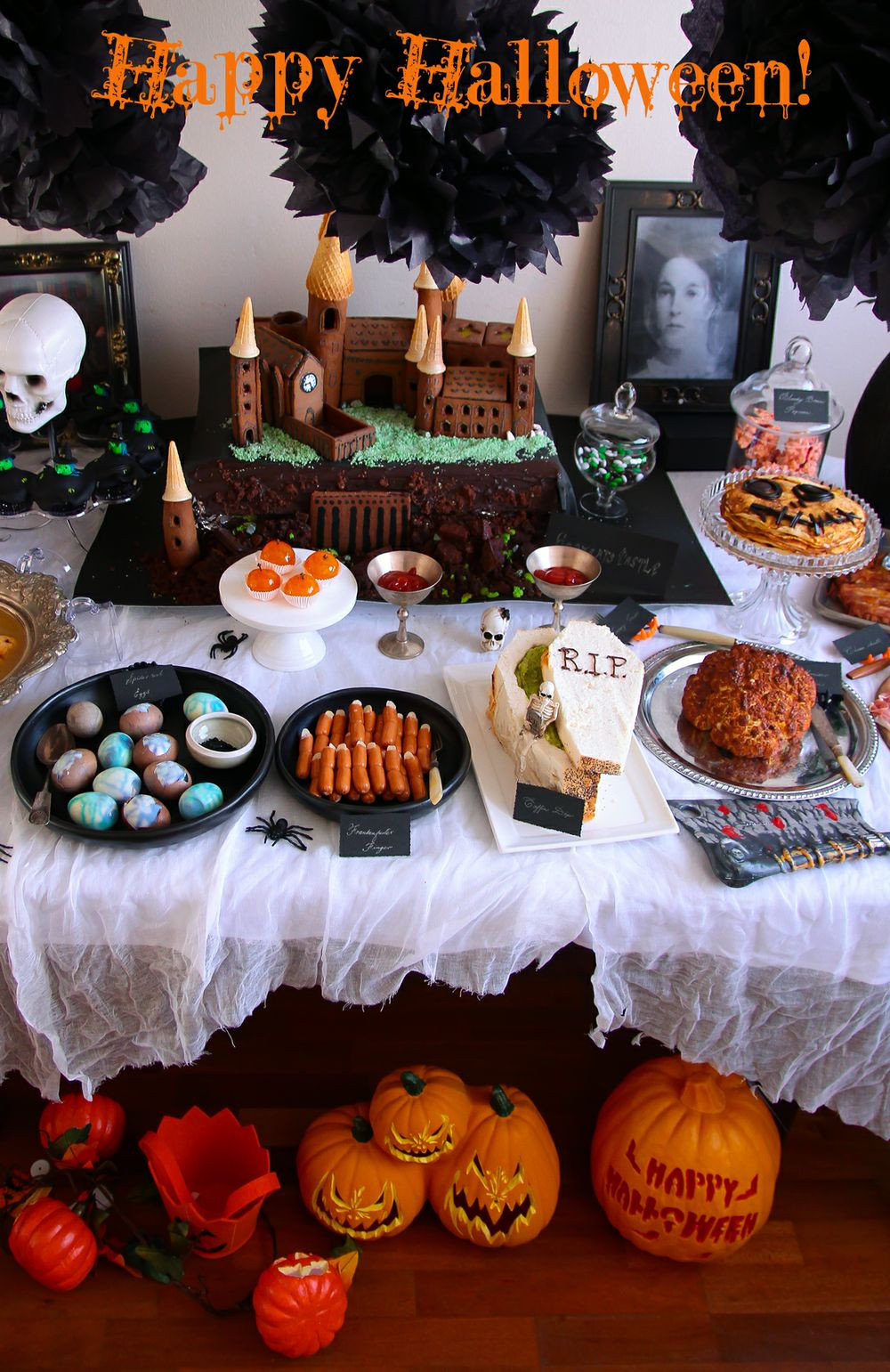 Best ideas about Halloween Birthday Decorations
. Save or Pin Halloween Party Food Not Quite Nigella Now.