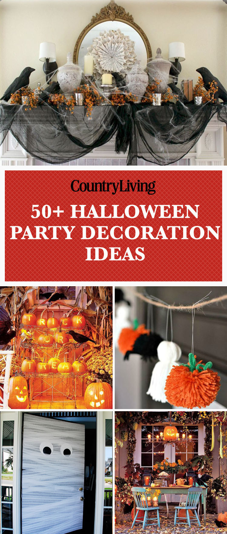 Best ideas about Halloween Birthday Decorations
. Save or Pin 56 Fun Halloween Party Decorating Ideas Spooky Halloween Now.