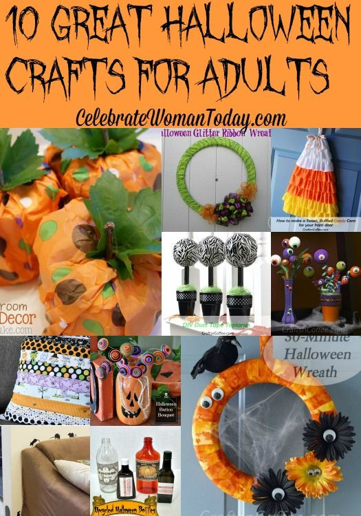 Best ideas about Halloween Craft Ideas For Adults
. Save or Pin 101 best images about Halloween Decoration Ideas on Now.