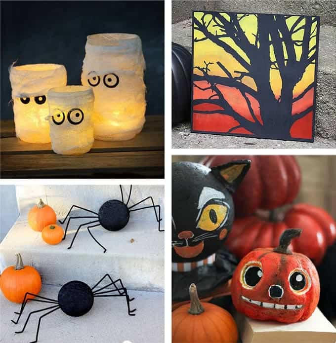 Best ideas about Halloween DIY Crafts
. Save or Pin 40 DIY Halloween Decorations homemade Halloween decor Now.