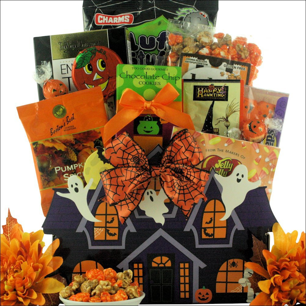 Best ideas about Halloween Gift Basket Ideas For Adults
. Save or Pin Fall and Halloween Gifts Hauntingly Delicious Gourmet Now.
